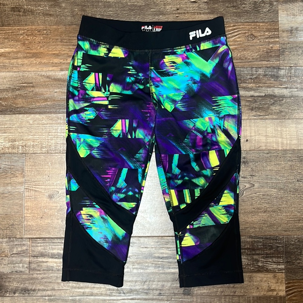 FILA Sport Girl’s Athletic Capri Leggings Size Medium (10/12)